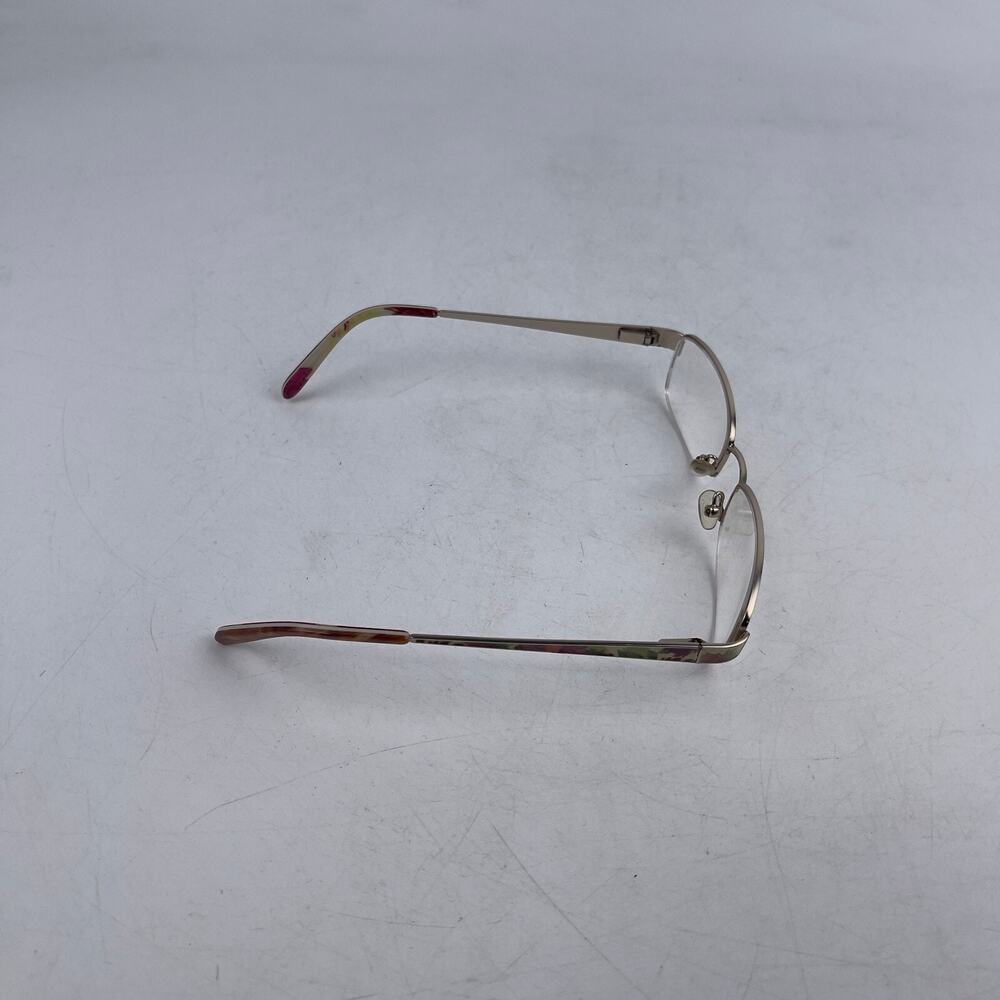Vera Bradley Women's Eyeglasses Frame Brown Camouflage‎ Half Rim 52-18-135mm - Picture 7 of 13